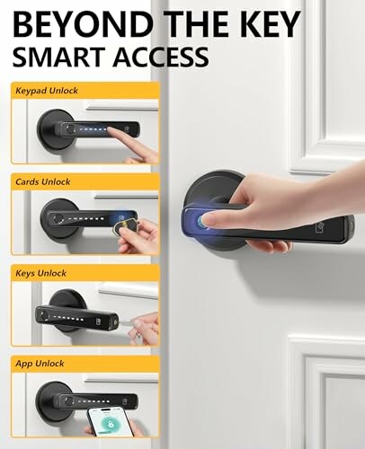 Amerdeco Smart Fingerprint Door Lock