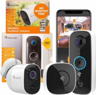 Toucan Security Camera & Doorbell Bundle